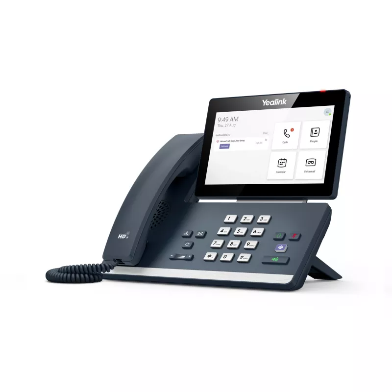Yealink MP58 Microsoft Teams Edition, IP-puhelin, harmaa, johdollinen luuri, pöytä, Android, Microsoft Teams