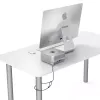 Compulocks Mac Studio Ledge Lock -sovitin avaimellinen kaapelilukko hopea