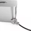 Compulocks Mac Studio Ledge Lock -sovitin avaimellinen kaapelilukko hopea