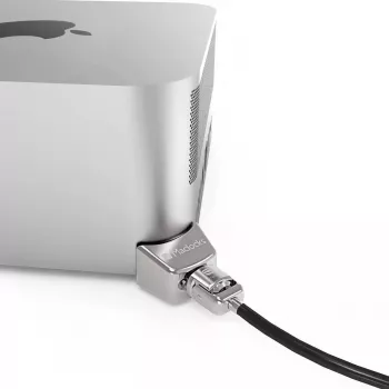 Compulocks Mac Studio Ledge Lock -sovitin avaimellinen kaapelilukko hopea