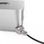 Compulocks Mac Studio Ledge Lock -sovitin avaimellinen kaapelilukko hopea