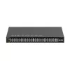NETGEAR M4350-44M4X4V hallittava L3 2.5G Ethernet (100/1000/2500) Power over Ethernet (PoE) 1U musta