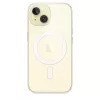 Suojakotelo iPhone 15:lle Apple, MagSafe, läpinäkyvä, PC, 6,1 tuuman näytölle
