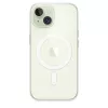 Suojakotelo iPhone 15:lle Apple, MagSafe, läpinäkyvä, PC, 6,1 tuuman näytölle