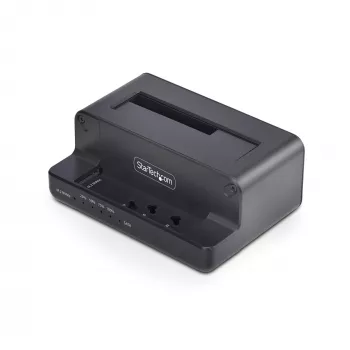 StarTech.com M.2 NVMe - 2,5/3,5 tuuman SATA-asemakloonaaja, kaksipaikkainen erillinen SSD-kloonaaja/asematelakka, kaksisuuntainen NVMe - SATA / SATA - NVMe, jopa 27 GB/min, TAA