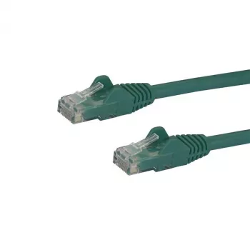 StarTech.com 10m CAT6 Ethernet-kaapeli – vihreä CAT 6 gigabit Ethernet-kaapeli – 250MHz 100W PoE RJ45 UTP verkko-/patch-kaapeli ilman lukituskielekettä vedonpoistolla yksittäin testattu
