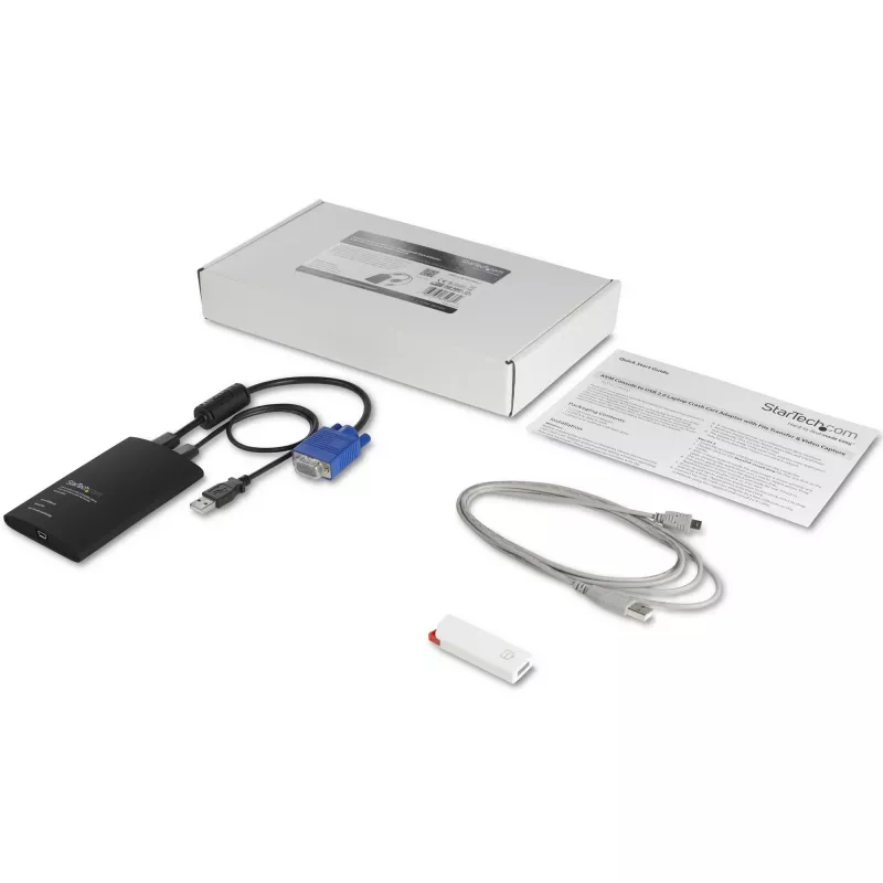 StarTech.com USB Crash Cart -sovitin tiedostonsiirrolla ja videokaappauksella