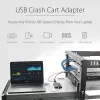 StarTech.com USB Crash Cart -sovitin tiedostonsiirrolla ja videokaappauksella
