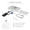 StarTech.com USB Crash Cart -sovitin tiedostonsiirrolla ja videokaappauksella