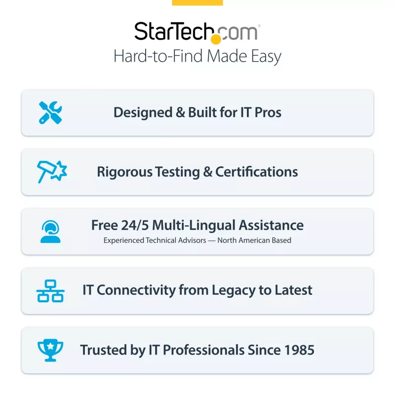 StarTech.com USB Crash Cart -sovitin tiedostonsiirrolla ja videokaappauksella