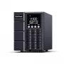Keskeytymätön virransyöttö CYBERPOWER OLS1000EA, online-kaksoismuunnos, 1 kVA/900 W, 3× IEC C13 -lähtöä, puhdas sini, LCD, torni