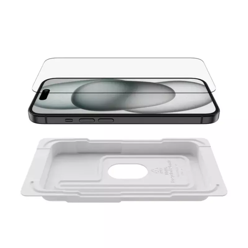 Näytönsuojakalvo Belkin ScreenForce iPhone 15 karkaistu lasi