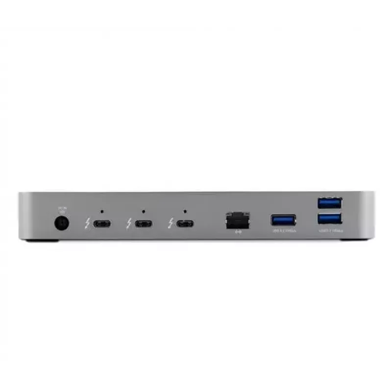 OWC Thunderbolt 4 langallinen telakka musta harmaa 3,5 mm Ethernet 1000 Mbit/s