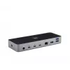 OWC Thunderbolt 4 langallinen telakka musta harmaa 3,5 mm Ethernet 1000 Mbit/s