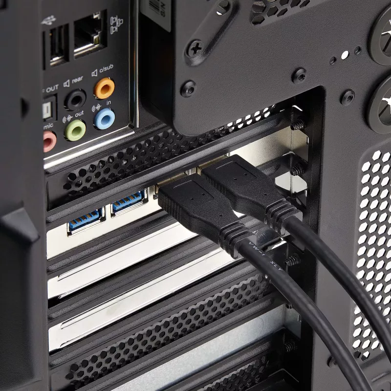 StarTech.com 4-porttinen USB PCIe-kortti, USB 3.2 5 Gbit/s, PCI Express -laajennuskortti, jossa 4 riippumatonta USB-ohjainta, 4 USB-A-porttia, Windows/macOS/Linux