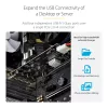 StarTech.com 4-porttinen USB PCIe-kortti, USB 3.2 5 Gbit/s, PCI Express -laajennuskortti, jossa 4 riippumatonta USB-ohjainta, 4 USB-A-porttia, Windows/macOS/Linux