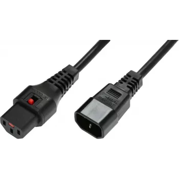 Microconnect PC1021 virtakaapeli musta 2 m C13-liitin C14-liitin