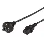 Microconnect PE010418AUSTRALIA virtakaapeli musta 1,8 m C13-liitin