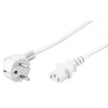 Microconnect PE010430W virtajohto valkoinen 3 m virtapistoke tyyppi E+F C13-liitin