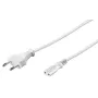 Microconnect PE030705W virtajohto valkoinen 0,5 m virtapistoke tyyppi C C7-liitin