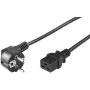 Microconnect PE0771902 virtajohto musta 1,8 m CEE7/7 C19-liitin