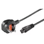 Microconnect PE090810 virtajohto musta 1 m C5-liitin