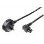 Microconnect PE090818A virtajohto musta 1,8 m virtapistoke tyyppi G C5-liitin