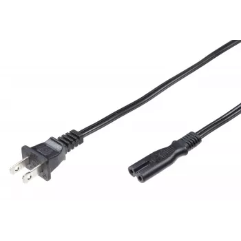 Microconnect PE110718 virtajohto musta 1,8 m virtapistoke tyyppi A C7-liitin