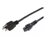 Microconnect PE110805 virtajohto musta 0,5 m virtapistoke tyyppi B C5-liitin