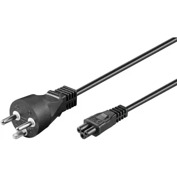 Microconnect PE120810 virtajohto musta 1 m virtapistoke tyyppi K C5-liitin