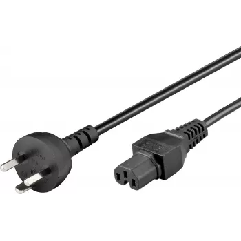 Microconnect PE130418 virtajohto musta 1,8 m C15-liitin