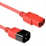 Microconnect PE1413R3 virtajohto punainen 3 m C13-liitin C14-liitin