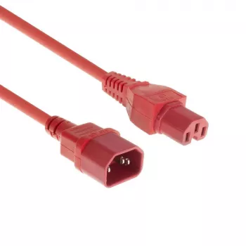 Microconnect PE1415R18 virtajohto punainen 1,8 m C14-liitin C15-liitin