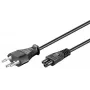 Microconnect PE160850 virtajohto musta 5 m C5-liitin