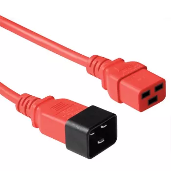 Microconnect PE2019R18 virtajohto punainen 1,8 m C20-liitin C19-liitin