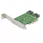StarTech.com 3-porttinen M.2 SSD (NGFF) -adapterikortti – 1 x PCIe (NVMe) M.2, 2 x SATA III M.2 – PCIe 3.0