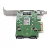 StarTech.com 3-porttinen M.2 SSD (NGFF) -adapterikortti – 1 x PCIe (NVMe) M.2, 2 x SATA III M.2 – PCIe 3.0