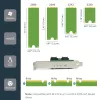 StarTech.com 3-porttinen M.2 SSD (NGFF) -adapterikortti – 1 x PCIe (NVMe) M.2, 2 x SATA III M.2 – PCIe 3.0