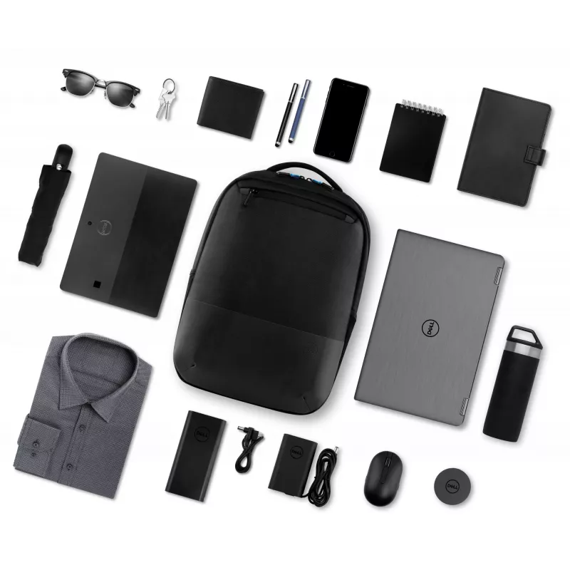 Dell Pro Slim Backpack 15 PO-BPS-15-20 kannettavan tietokoneen reppu, 38,1 cm (15 tuumaa), musta