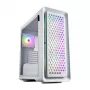 FSP CUT593P kotelo Full Tower mITX, mATX, ATX valkoinen ARGB