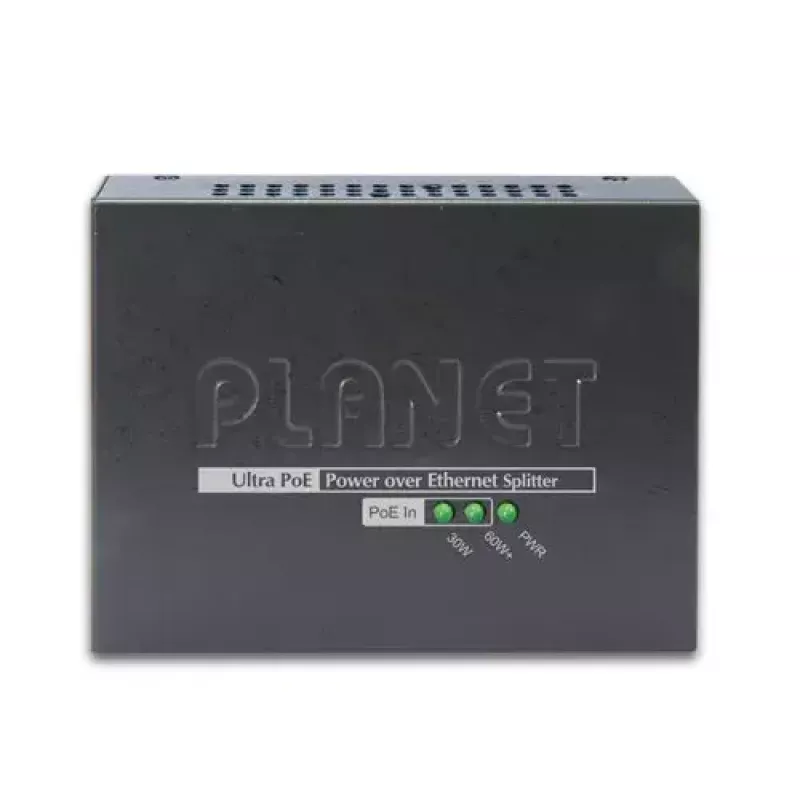Verkkosplitteri PLANET POE-172S musta