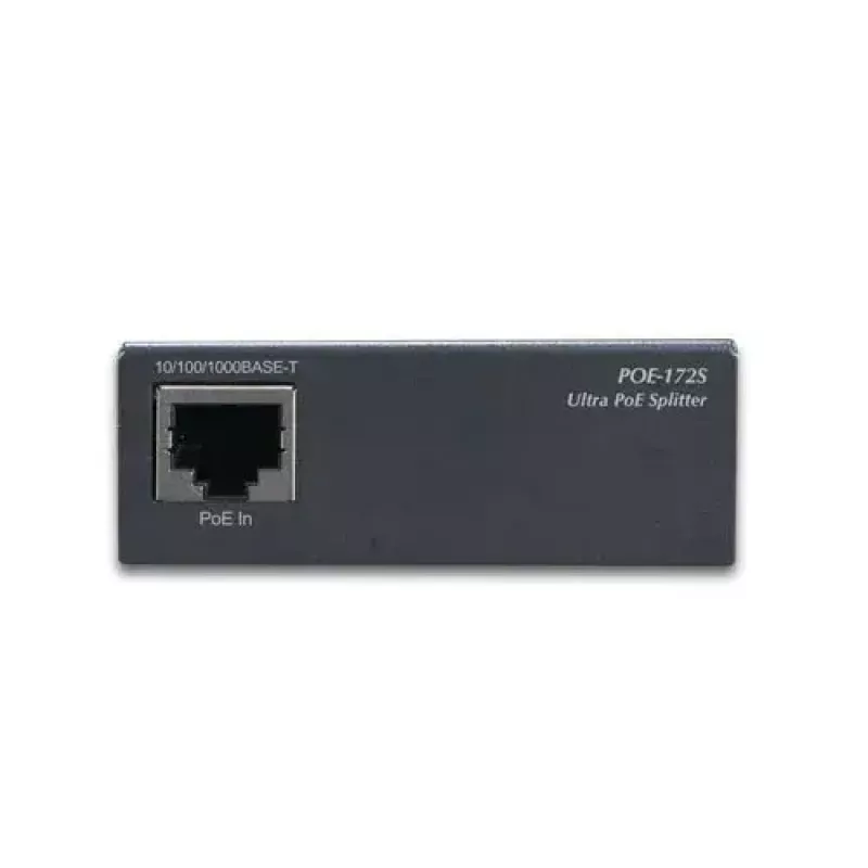 Verkkosplitteri PLANET POE-172S musta