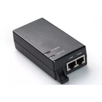 Microconnect POEINJ-15W PoE-sovitin 10 Gigabit Ethernet 48 V