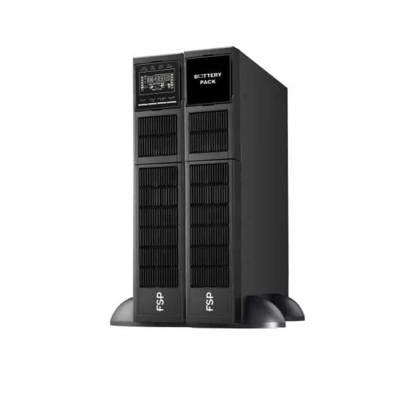 FSP Clippers RT 1K keskeytymätön virransyöttö (UPS) kaksoismuunnin (online) 1 kVA 1000 W