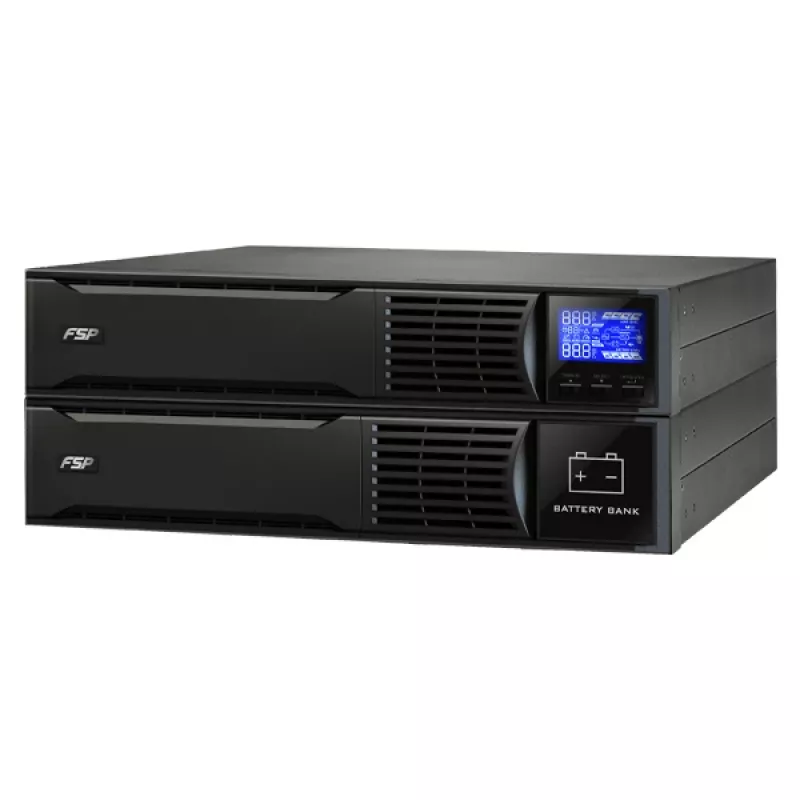 FSP Eufo 2k keskeytymätön virransyöttö (UPS) line-interactive 2 kVA 1800 W 8 AC-lähtöä
