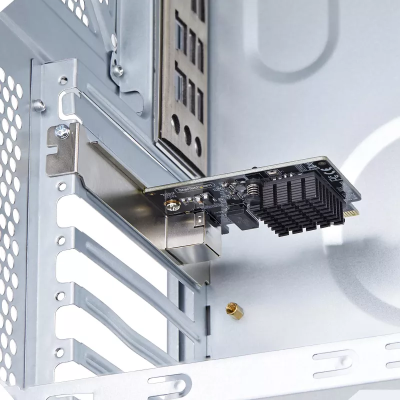 StarTech.com 1-portti 5G Gigabit PCIe verkkosovitinkortti, 5G/2,5G/1G/100M/10M PCI Express LAN-kortti, Realtek RTL8126, Windows ja Linux, TAA-yhteensopiva