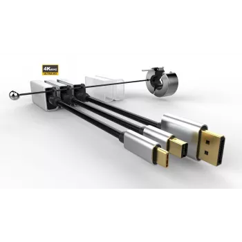 Vivolink PROADRING7S videokaapelisovitin DisplayPort + Mini DisplayPort + USB Type-C 3 x HDMI