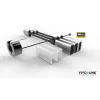 Vivolink PROADRING7S videokaapelisovitin DisplayPort + Mini DisplayPort + USB Type-C 3 x HDMI