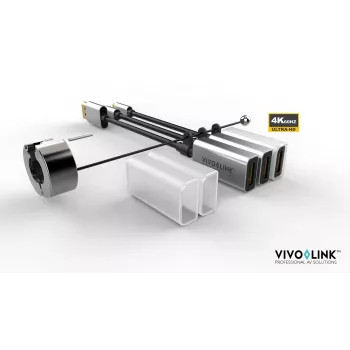 Vivolink PROADRING7S videokaapelisovitin DisplayPort + Mini DisplayPort + USB Type-C 3 x HDMI