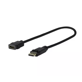 Vivolink PRODPADAPHDMI videokaapeliadapteri 0,2 m DisplayPort HDMI musta